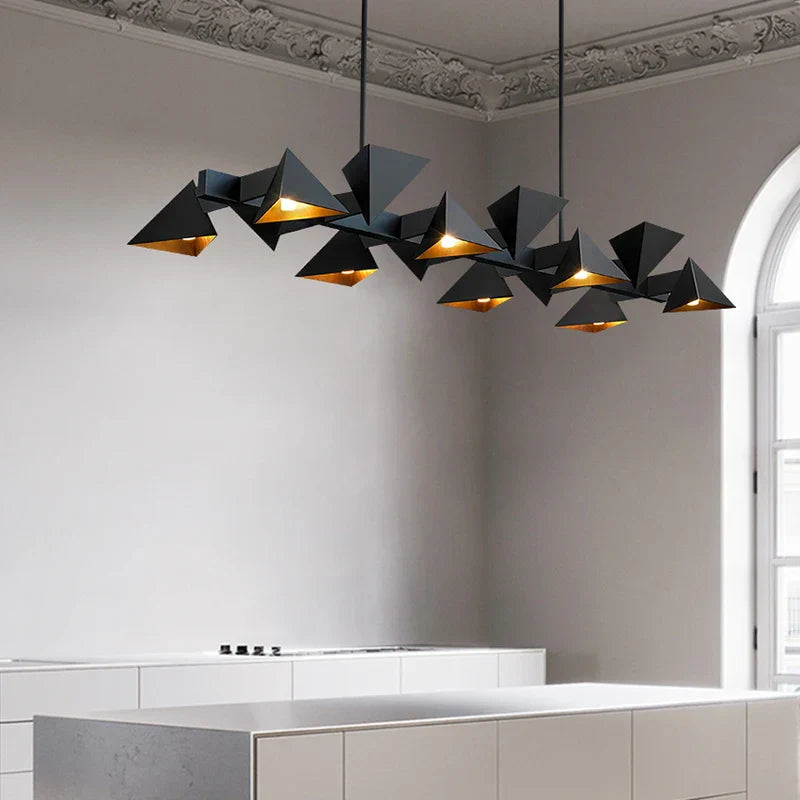 Geometric Polygon LED Pendant Lamp for Modern Minimalist Personality