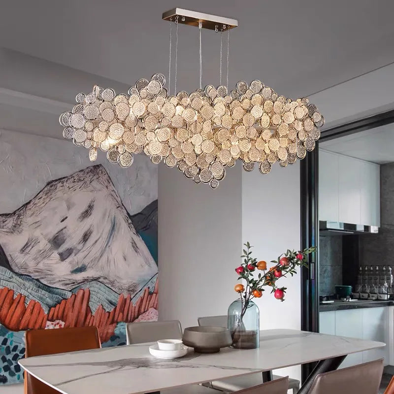 Modern Designer Villa Ceiling Chandelier 2024 for Living Dining Bedroom.
