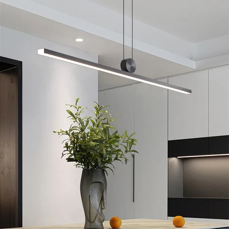 Modern LED Ceiling Chandelier, Dimmable, Dining Room Kitchen Home Decor Lighting