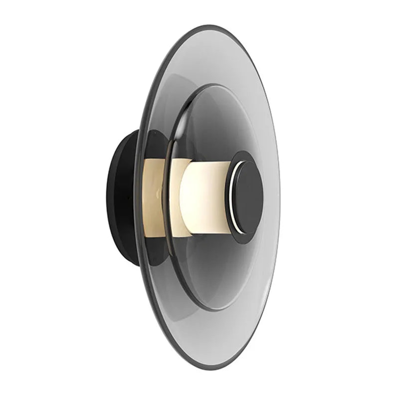 Glass Wall Lamp: Nordic Minimalist LED for Dining, Living, Bedroom