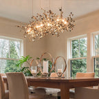 LED Chandelier: Modern Simplicity for Living, Dining Room, Kitchen, Bedroom - Home Decor Light Fixture