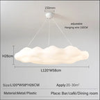 Acrylic Cloud LED Ceiling Chandelier for Living Room and Bedroom