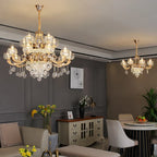 Crystal Chandelier: Grand European Villa High-end Fixture for Living Room, Restaurant, Building