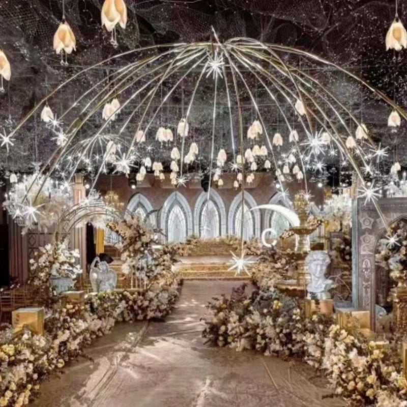 LED Ceiling Chandelier for Wedding, Christmas, Party Decor & Stage Lighting