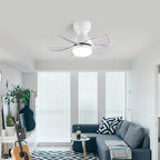 Nordic Bedroom Fan Chandelier for Home Indoor Lighting by Afralia™
