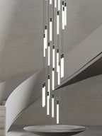 Modern LED Chandelier Pendant Light for Loft Staircase Lighting