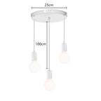 Wrought Iron Caged Pendant Light for Industrial Style Decor