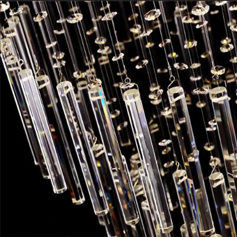 Spiral Ladder LED Chandelier - Luxury Modern Staircase Pendant Lights