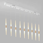 Long Chandelier LED Pendant Lamps for Home Lighting in Various Rooms