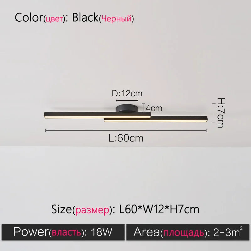 2023 Minimalist Nordic Ceiling Light for Living Room, Bedroom, Aisle & Balcony