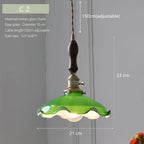 Scandinavian Brass Chandelier: Modern Luxury Glass Hanging Lamp for Dining Table & Bedside