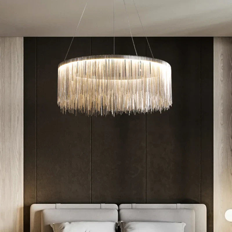 Tassel Chandeliers: Luxury Lighting for Home, Restaurant, and Hotel Settings