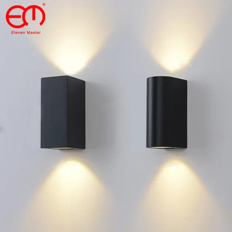 Outdoor GU10 Wall Lamp | Die-casting Engineering Lighting for Garden Villa
