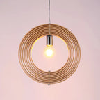 Nordic Solid Wood Pendant Lamp for Home Decoration