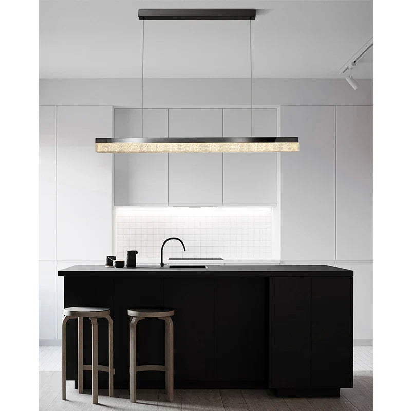 Copper Minimalist Chandelier for Dining Table, Bar Counter, Nordic High-End Design