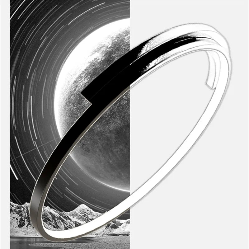 Modern Round LED Ceiling Light for Living Room Bedroom Dining Nordic Design