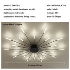 Modern LED Ceiling Chandelier for Home Lighting and Bedroom Luster