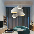 Minimalist LED Pendant Chandelier Light for Living Room - Wabi Sabi Design