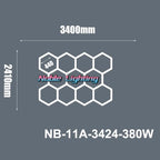 Hexagon LED Ceiling Light: High-Performance, Best-Selling, Honeycomb Design