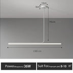 Modern LED Dining Room Chandelier & Bar Table Pendant Light