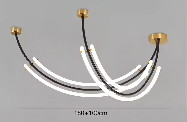 Modern LED Pendant Light Chandeliers for Living and Dining Room Lighting