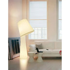 Nordic Wabi Sabi Fabric Floor Lamp for Minimalist Living Spaces