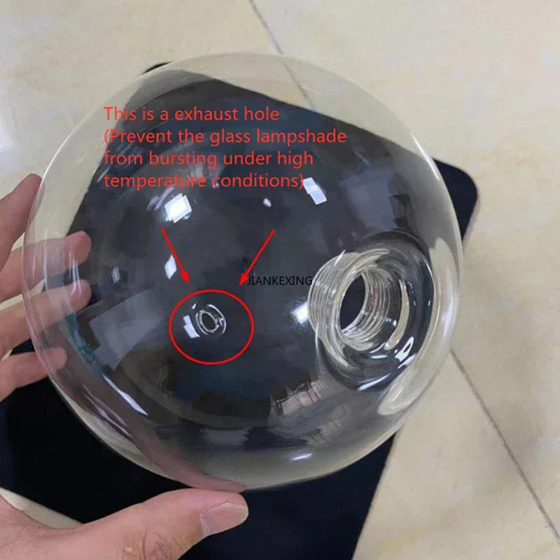 Glass Bubble LED Pendant Lamp for Restaurant, Bar, and Display Window