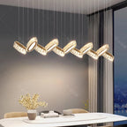 Crystal Chandelier Stair Pendant Lamp Living Room Interior Lighting