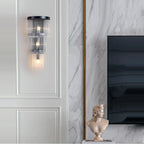 Crystal Wall Lamp: Modern Light Luxury for Living Room, Bedroom, and Corridor.