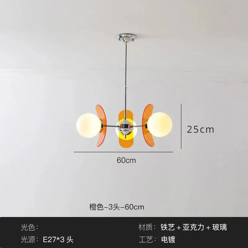 Nordic Beans Pendant Chandelier for Living Dining Study Room Kids Bedroom