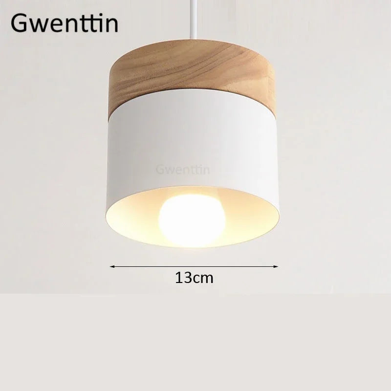 Nordic Macaron LED Pendant Light Fixtures Industrial Kitchen Luminarias