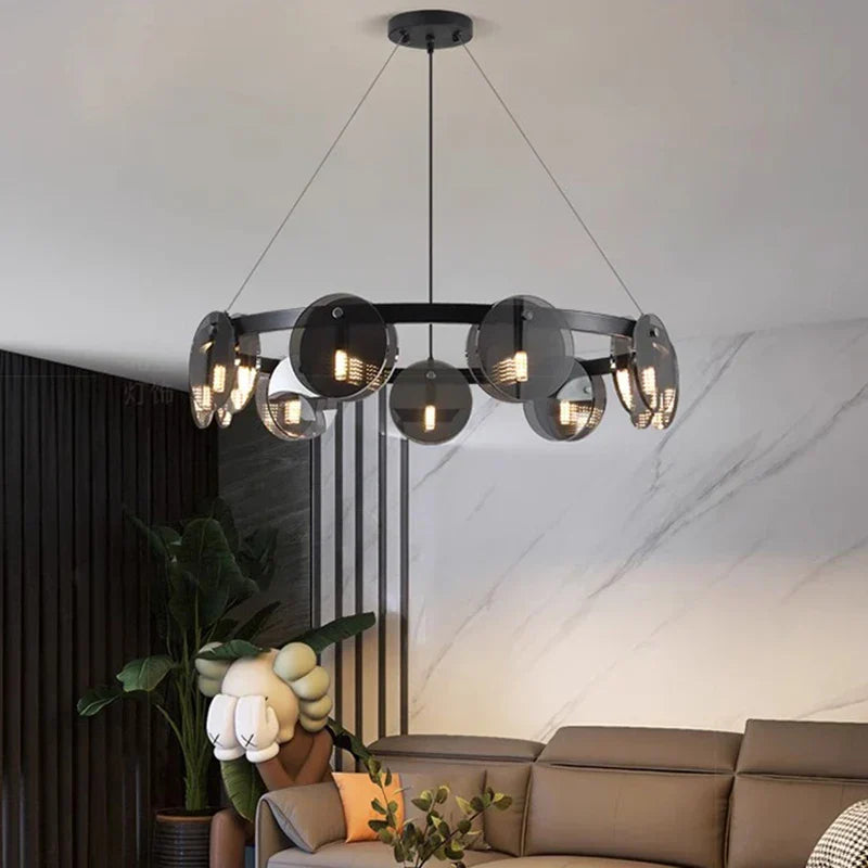 Modern LED Pendant Chandeliers for Home Decor Living and Dining Room Lighting
