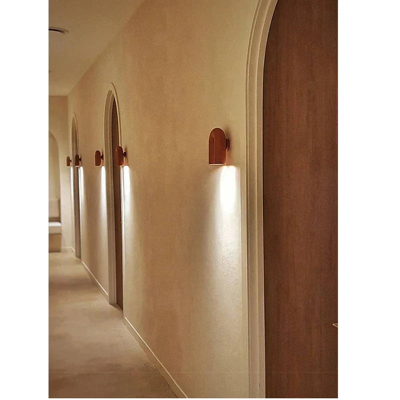 U-Shaped Adjustable Wall Lamp for Bedroom, Staircase, and Balcony