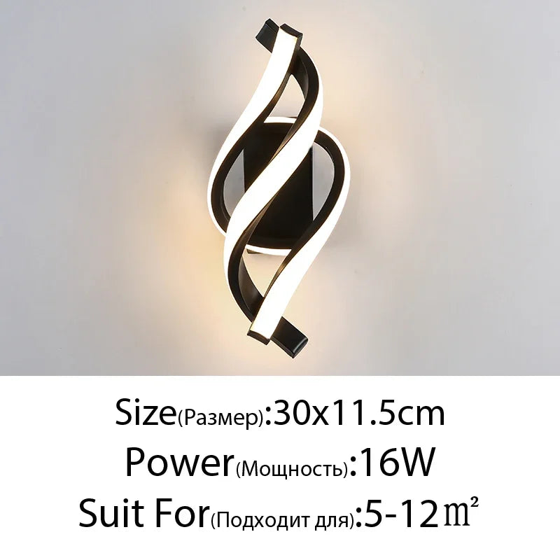 Minimalist Rotating Wall Sconce for Bedroom, Living Room, and Aisle