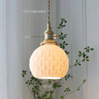 Ceramic Pendant Lights - Nordic Chandelier Lighting for Restaurant, Bedside, and Coffee Area