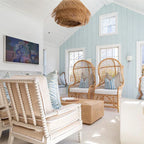 Wicker Pendant Lights Wabi Sabi Chandelier - Rattan Weaving Ceiling Lamp