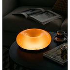 Bauhaus Orange Glass Table Lamp