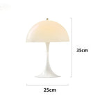 Nordic Mushroom LED Floor Light - White Modern Standing Lamp for Living Room