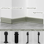LED Skirting Line Aluminum Profiles Baseboard Corner Wall Decor - Stair Bar Strip Light
