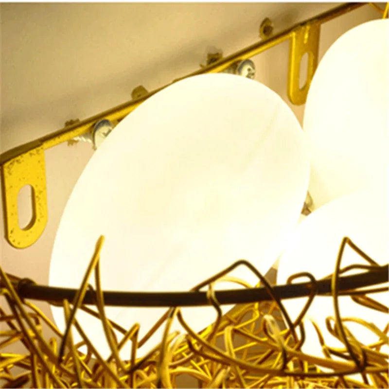 Bird Nest LED Wall Lamp for Children Bedroom, Study Room, Restaurant Decoration