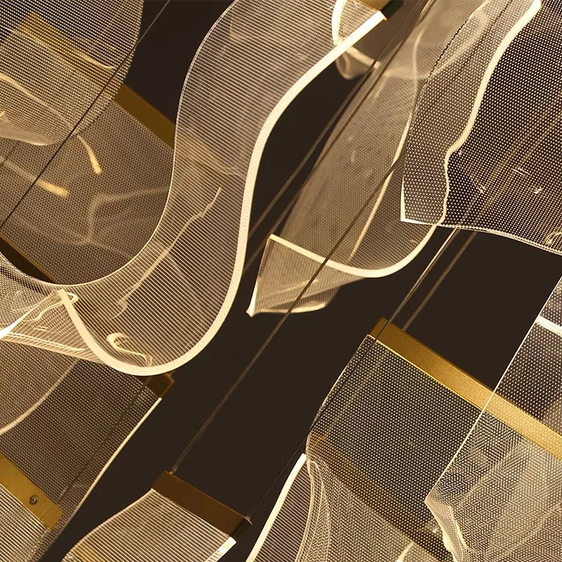 LED Light Ceiling Chandelier for Modern Home Decor & Ambient Lighting