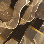 LED Light Ceiling Chandelier for Modern Home Decor & Ambient Lighting