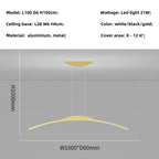 Modern Nordic LED Chandelier for Dining Room, Office, and Living Room