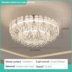 Postmodern Crystal Ceiling Light: Elegant European Style LED Nordic Room Lamp