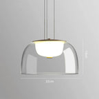Glass Pendant Light: Modern Nordic Suspension Lighting for Bedroom, Living, Dining, Kitchen, Bar