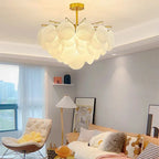 Modern Glass Chandelier Living Room Dining Bedroom Hall Pendant Lamp