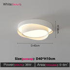 Modern Nordic Ceiling Light LED Bedroom Lamp Indoor Lighting