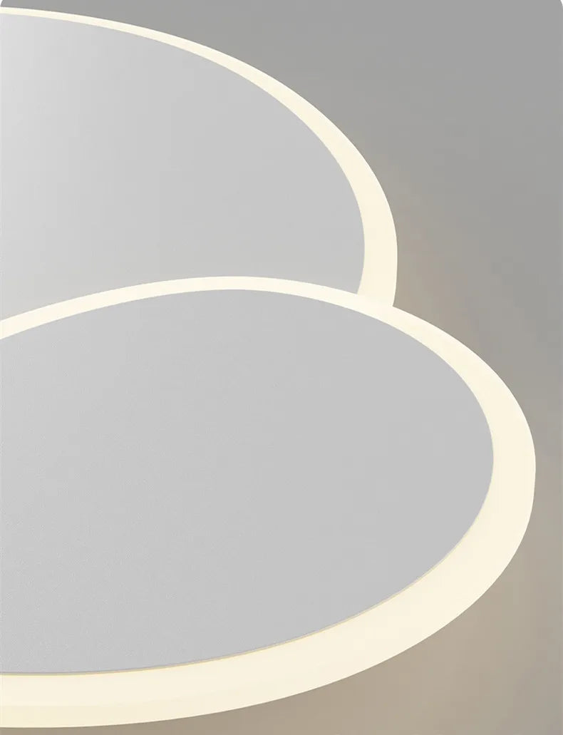 Modern Dimmable LED Ceiling Chandelier for Home Living Bedroom Study Room