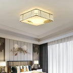 Crystal Chinese Style Ceiling Light for Living Room and Bedroom