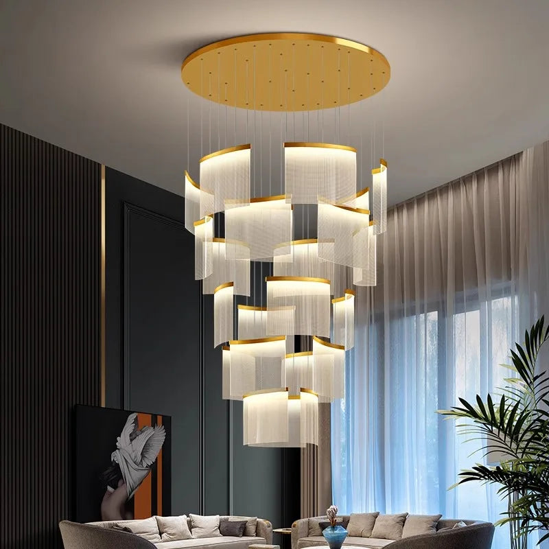Modern LED Ceiling Lamp Chandelier for Bedroom Dining Room Lighting